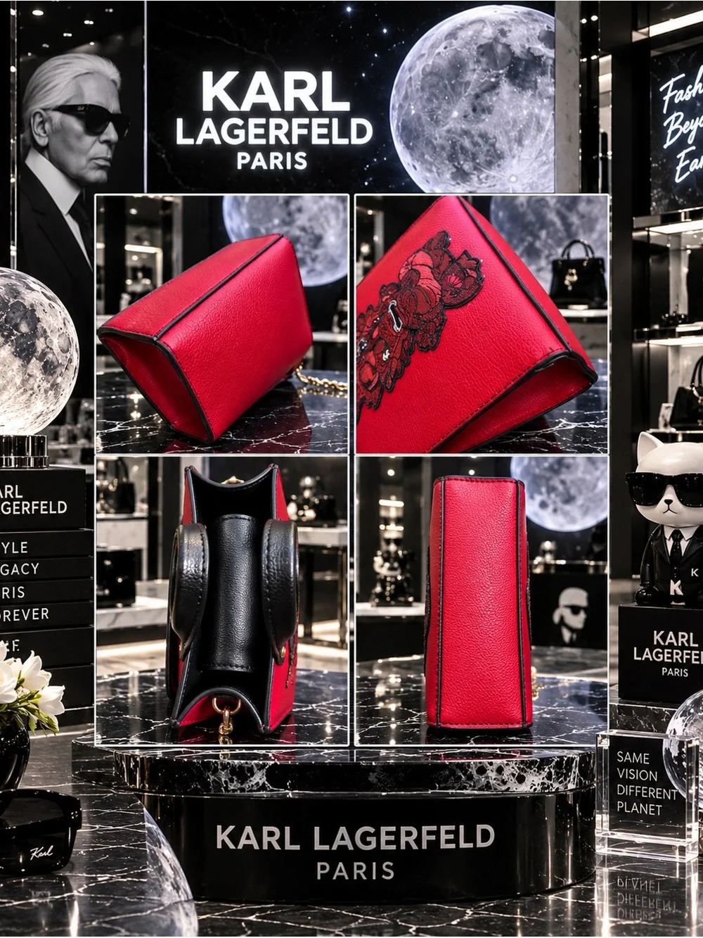 Karl Lagerfeld Lunar New Year Edition (Year of the Dragon) Maybelle Mini Satchel